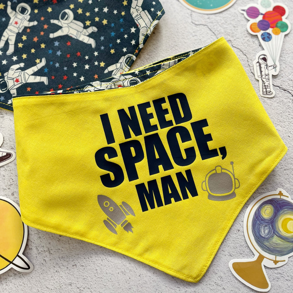 Bandana | I Need Space, Man | Nervous Dog Bandana