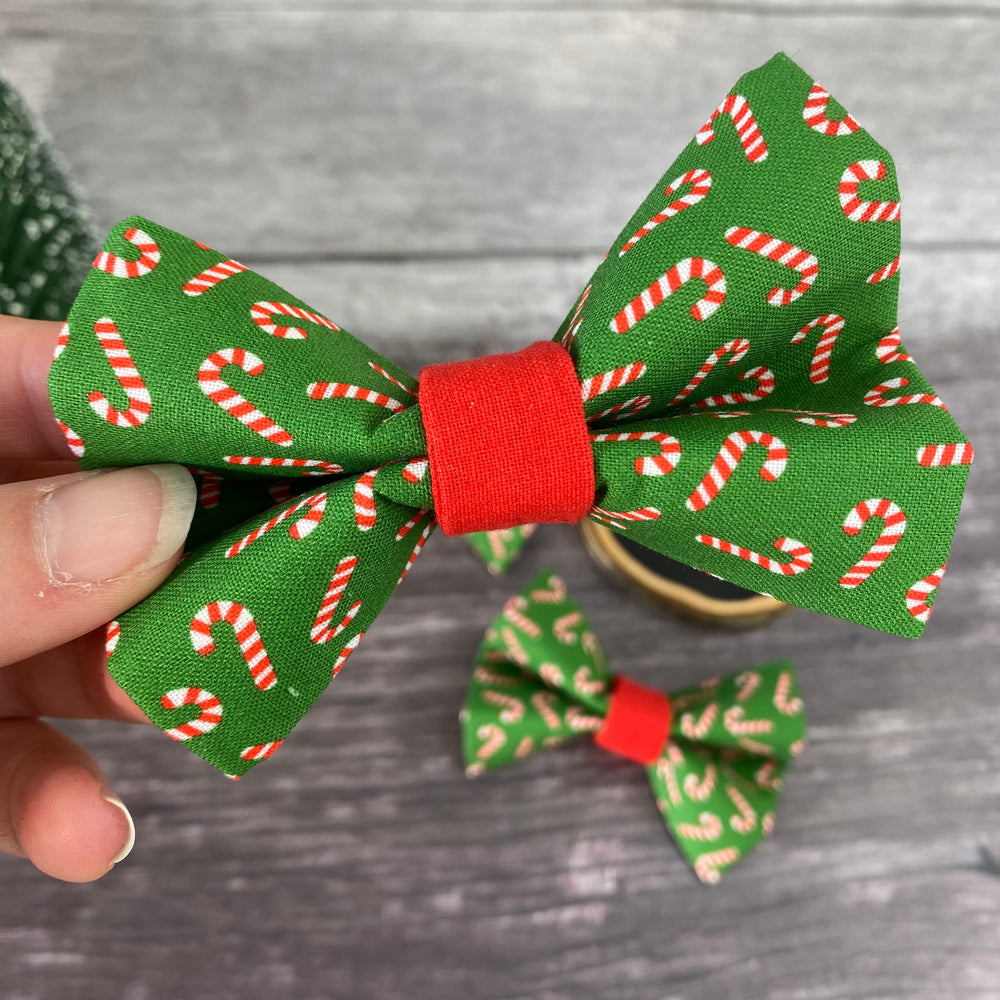 Candy Cane bow