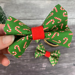 Candy Cane bow