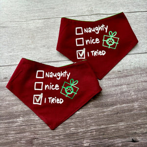 Bandana | Christmas | Santa's List