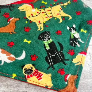 Bandana | Christmas | Santas Little Helper / Holiday Pups!