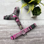 tartan dog harness