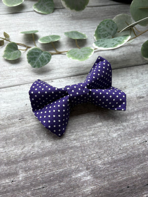 Bow Tie | Purple Polka