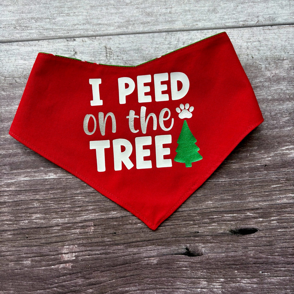 Bandana | Christmas | I Peed on the Tree