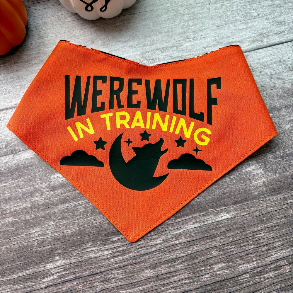 Bandana | HALLOWEEN | Werewolf in Training / Skulls