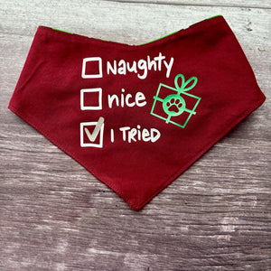 Bandana | Christmas | Santa's List