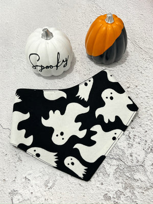 Bandana | HALLOWEEN | Glow in the Dark Ghosts / Happy Halloween Spiderweb