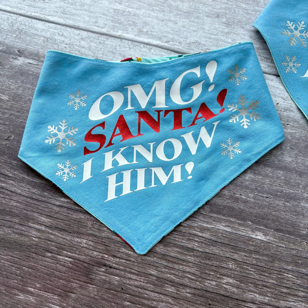 Bandana | Christmas | OMG! Santa! I Know Him!