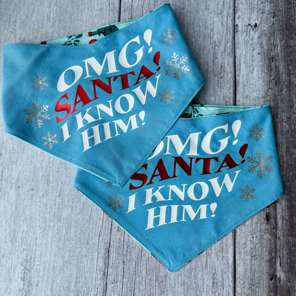 Bandana | Christmas | OMG! Santa! I Know Him!