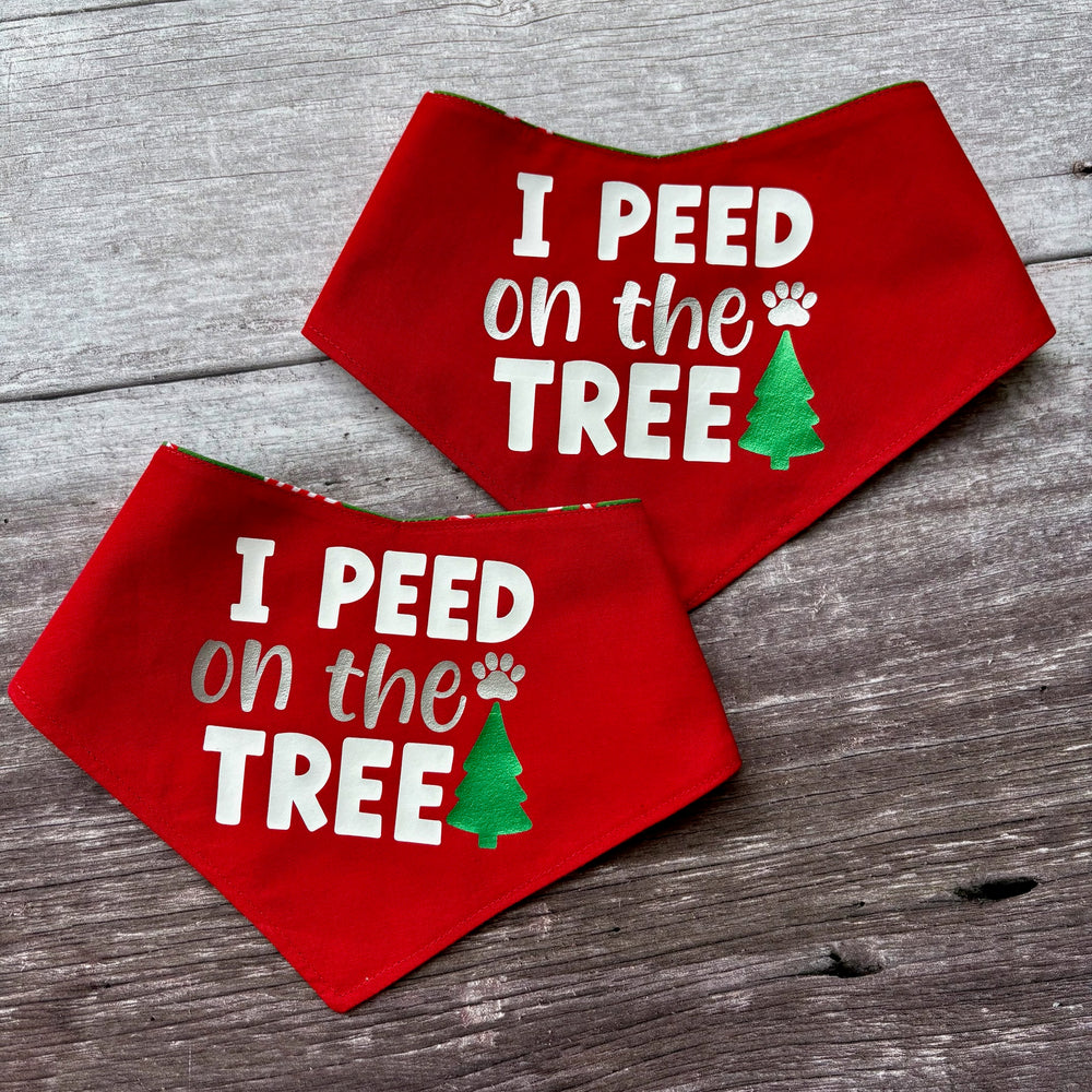 Bandana | Christmas | I Peed on the Tree