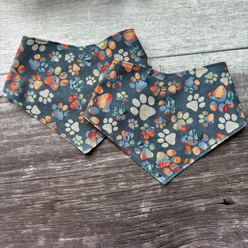 Bandana | Troublemaker / Plaid Paws