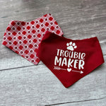 Bandana | Troublemaker / Plaid Paws