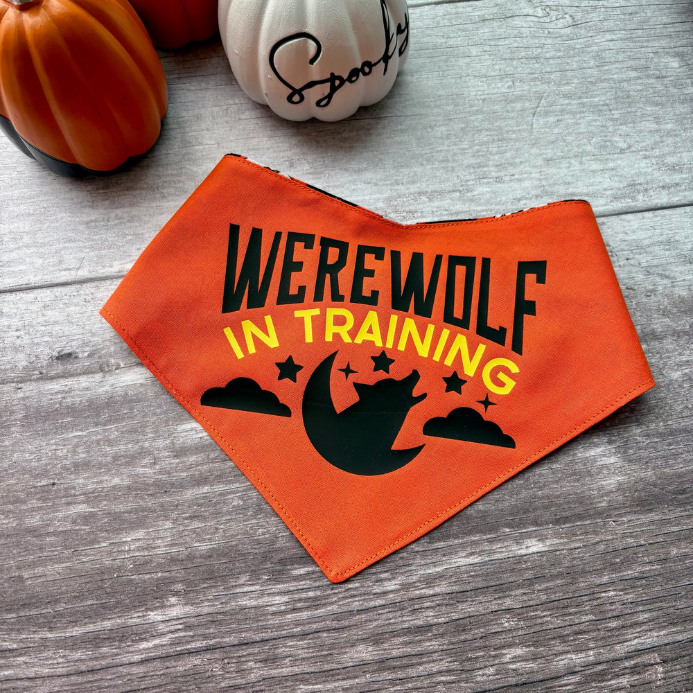 Bandana | HALLOWEEN | Werewolf in Training / Skulls