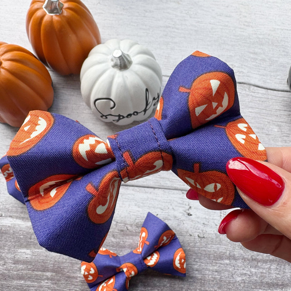 Bow Tie | HALLOWEEN | Glow in Dark Pumpkins