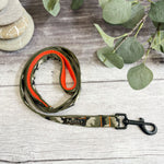 camouflage dog lead