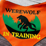 Bandana | HALLOWEEN | Werewolf in Training / Skulls