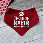 Bandana | Troublemaker / Plaid Paws