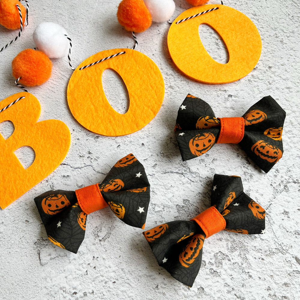 Bow Tie | HALLOWEEN | Spooky Pumpkins
