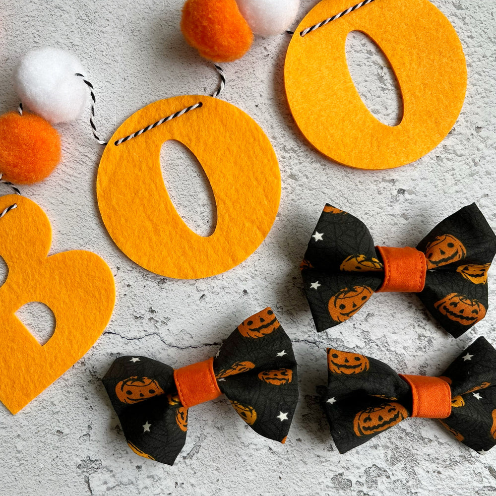 Bow Tie | HALLOWEEN | Spooky Pumpkins