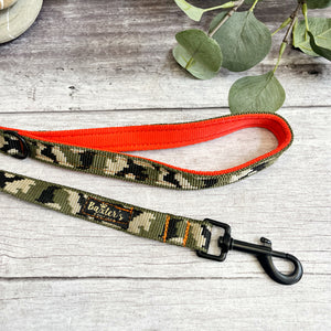 camo dog lead