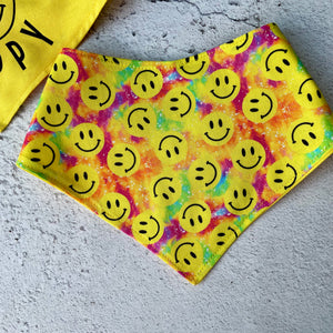 Bandana | Stay Happy / Smiley Faces