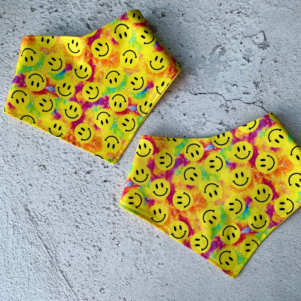Bandana | Stay Happy / Smiley Faces