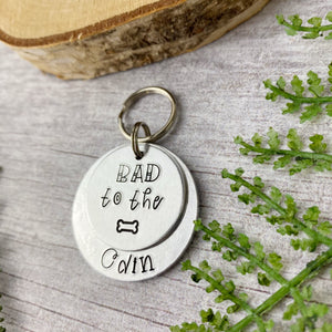 funny dog ID tag