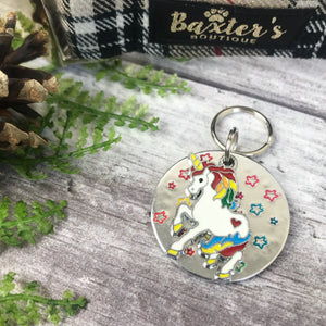
            
                Load image into Gallery viewer, unicorn dog ID tag
            
        