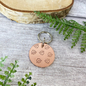 copper dog tag