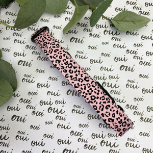 leopard print dog collar