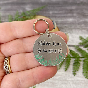 adventure dog ID tag