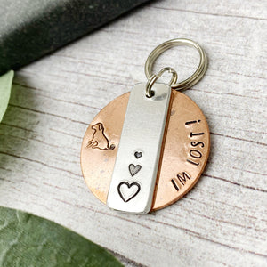 copper dog tag