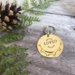 brass dog tag