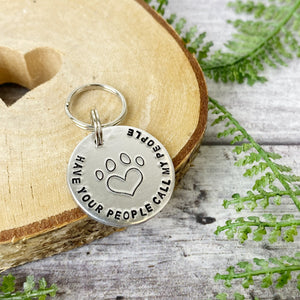 have your people call my people dog tag