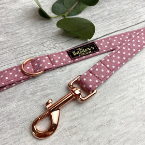 polka dot dog leash
