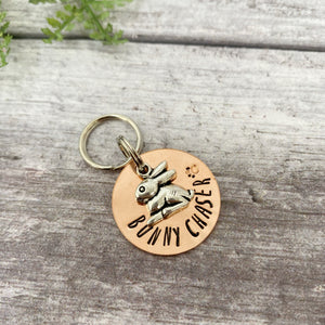copper dog tag