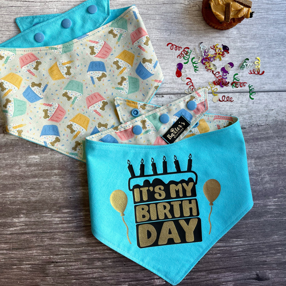 Bandana | Birthday Pupcakes / Its My Birthday