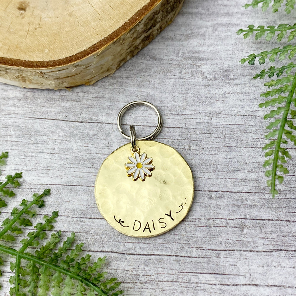 hand made dog tag