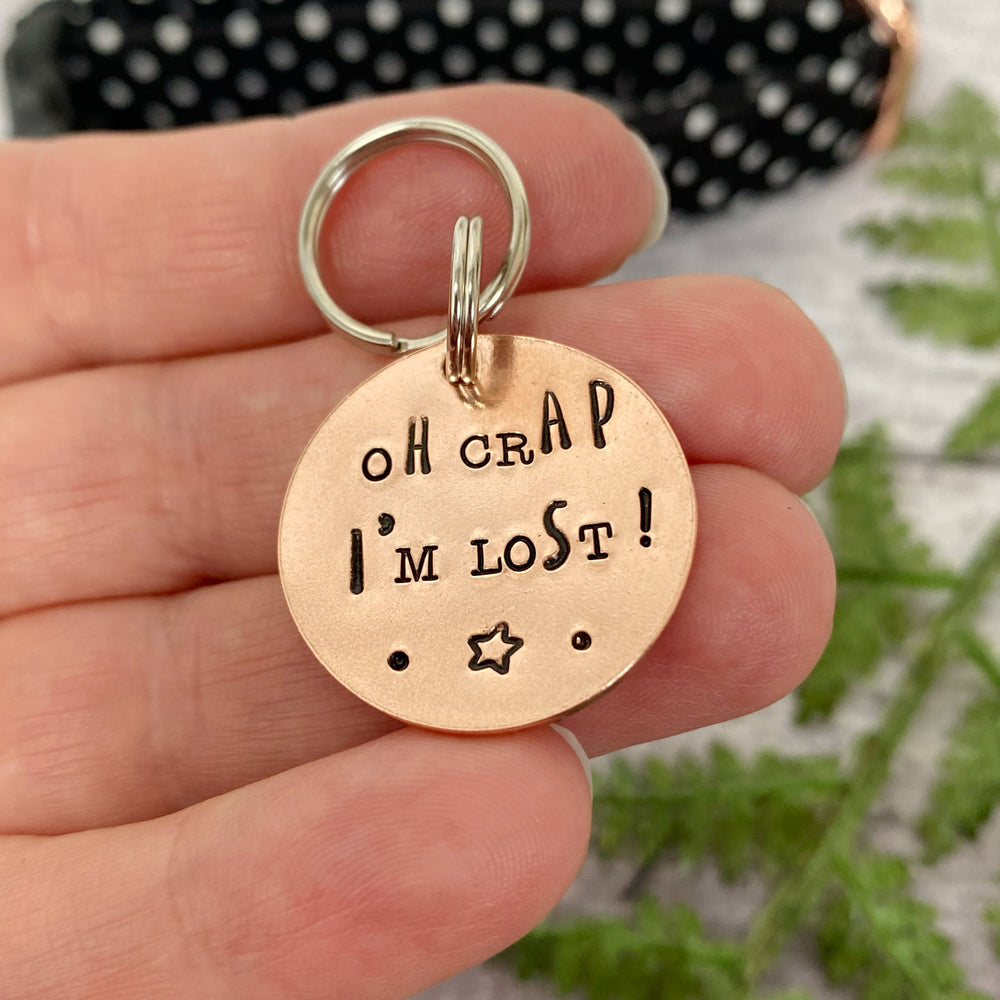 
            
                Load image into Gallery viewer, hand made dog tag
            
        