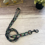 skull dog leash