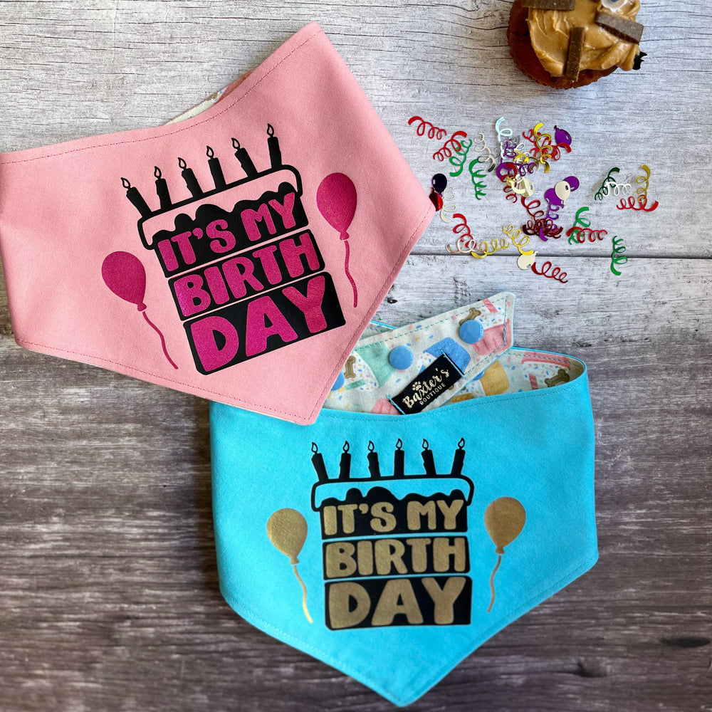 Bandana | Birthday Pupcakes / Its My Birthday