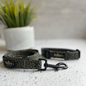animal print dog leash