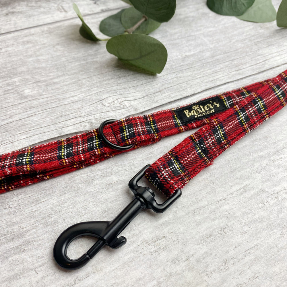 Royal Stewart Tartan Dog Lead
