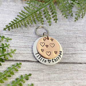 hand made dog tag