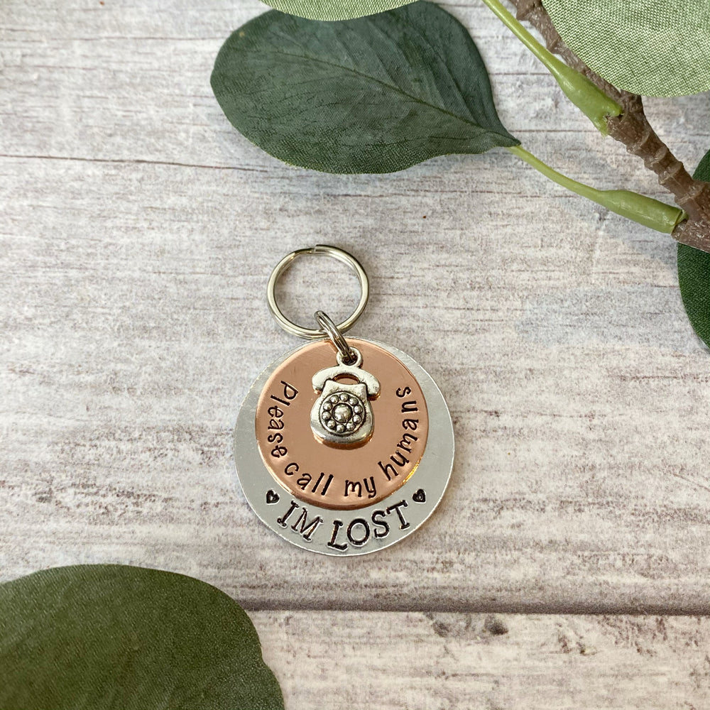 im lost dog tag