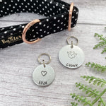 personal details disc dog tag