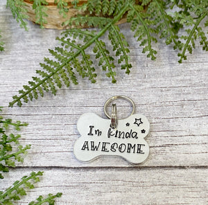 hand made dog tag