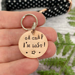 copper dog tag