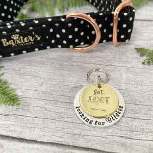 funny dog tag