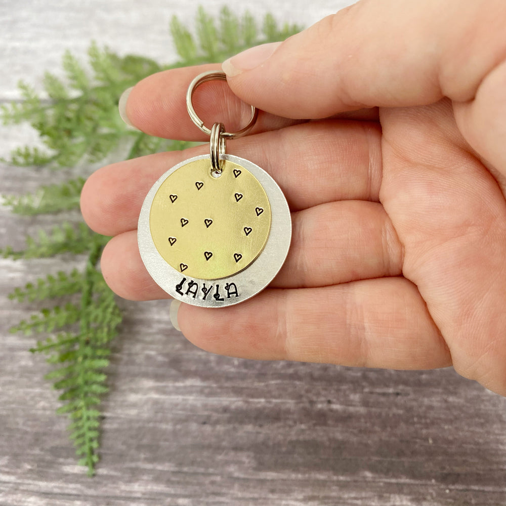 personalised dog tag